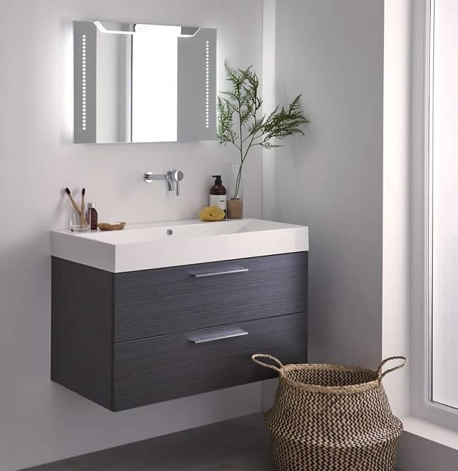 Comment éclairer le miroir de salle de bain, choisir le bon luminaire –  LUMINAIRE PLUS.CA