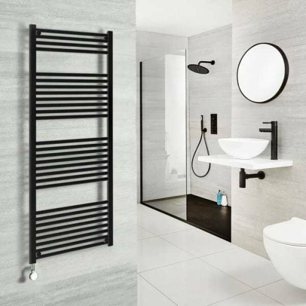 Ensemble d'accessoires salle de bain Style Selections noir mat 4