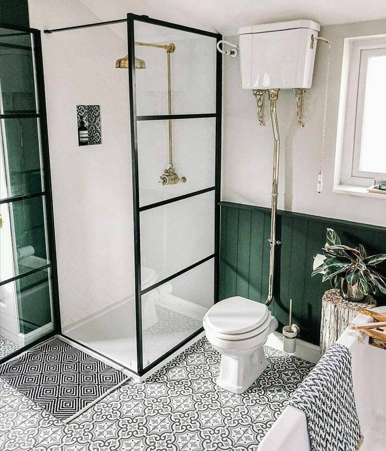d-c-home  DIY pour la salle de bain : paroi de douche dans le style  industriel en vogue